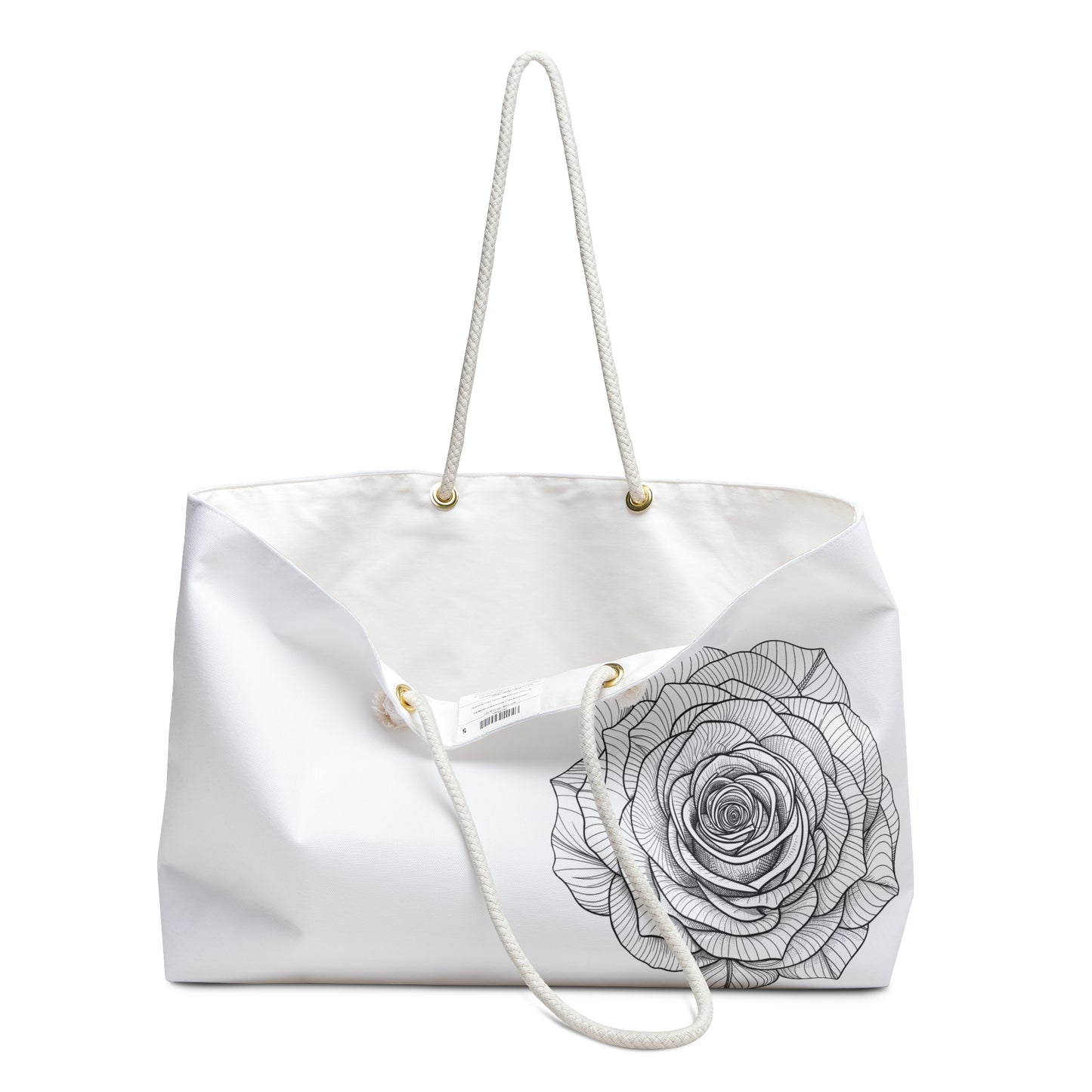 Elegant Floral Weekender Bag | Travel Tote | Perfect for Weekend Getaways, Beach Days, Birthdays, Holidays, and Travel