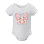 Short Sleeve Baby Romper - Butterfly