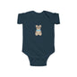 Adorable Bear Infant Bodysuit, Cute Baby Outfit, Newborn Gift, Baby Shower Present, Cozy Baby Clothes, Toddler Wear