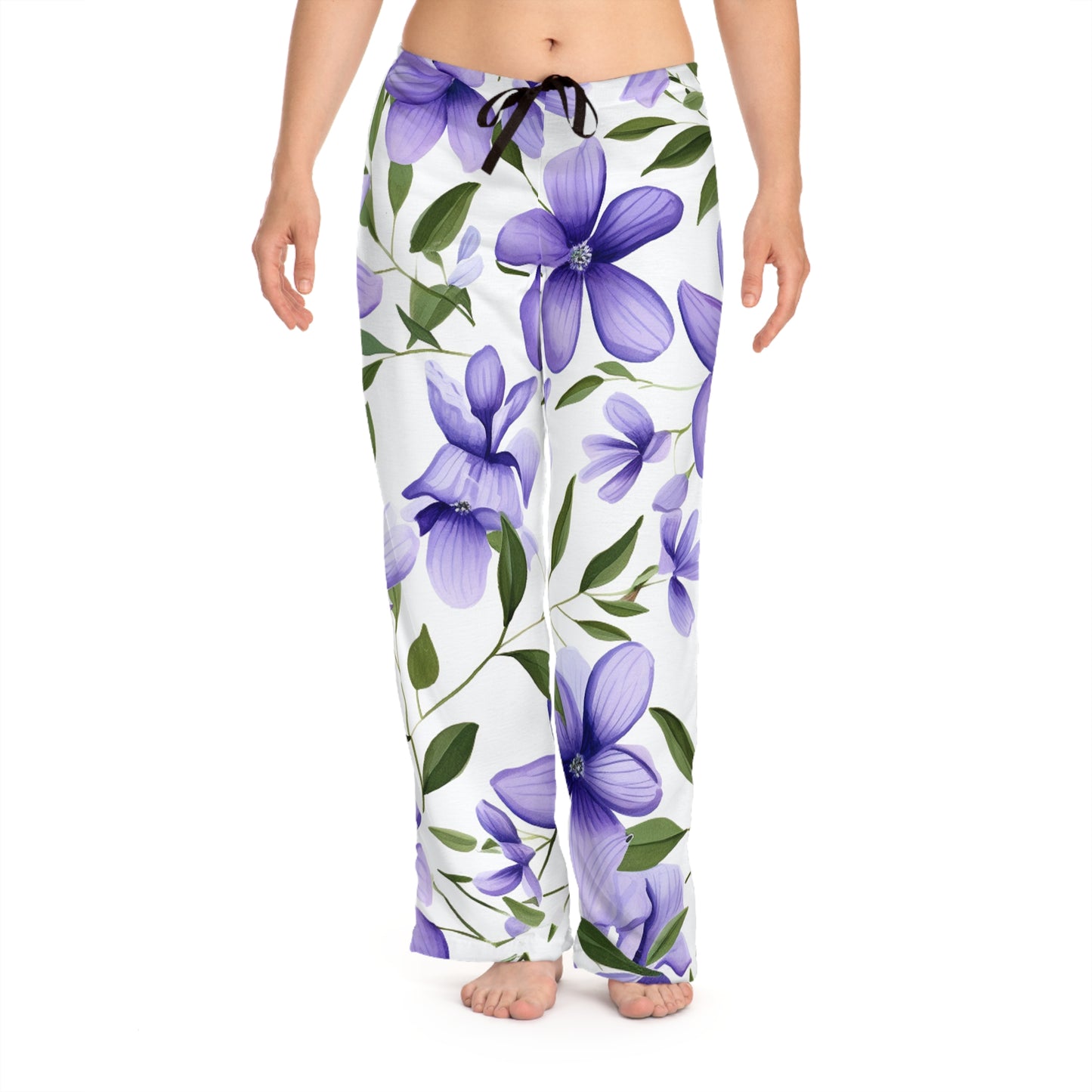 Cozy Floral Pajama Pants for Women, Comfy Loungewear, Sleepwear, Gift for Her