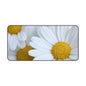 Daisy Desk Mat — Floral Mouse Pad with White Daisy Design