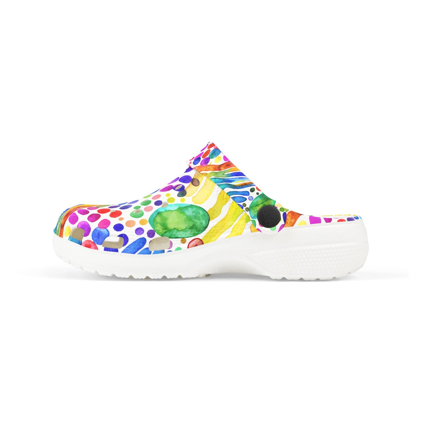 Colorful Kid's EVA Foam Clogs, Fun Summer Shoes, Playful Footwear, Outdoor Clogs, Toddler Garden Shoes, Vibrant Slip-Ons