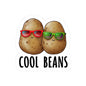 Cool Beans Potato Stickers, Funny Car Decals, Cute Laptop Stickers
