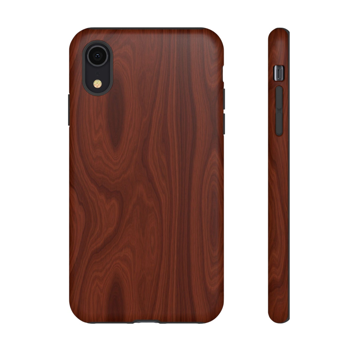 Wood Grain Phone Case, Stylish Tough Cases, Nature-Inspired Protective Cover, Unique Gifts for Him and Her, Eco-Friendly Tech Accessory