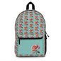 Floral Rose Pattern Backpack, Trendy School Bag, Cute Travel Rucksack, Stylish Accessories for Students, Ideal Gift for Her