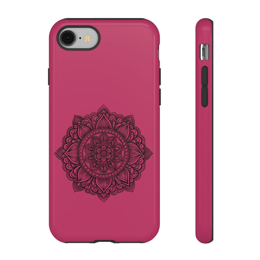 Vibrant Mandala Phone Case, Artistic Protection Cover, Gift for Her, Trendy Accessories, Birthday or Holiday Present