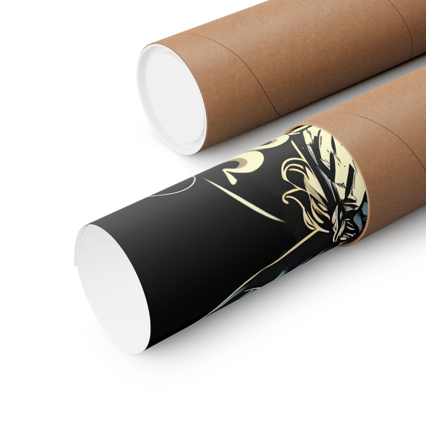 Bold & Fearless Cowboy Woman Poster — Matte Vertical Wall Art