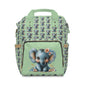 Adorable Elephant Print Diaper Backpack - Stylish Baby Bag for Parents, Perfect for Baby Showers, Day Trips, and Everyday Use