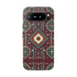 Tribal Pattern Phone Case - Boho Chic, Tough Durable Cover, Stylish Tech Accessory, Gift for Him/Her, Festival Essentials