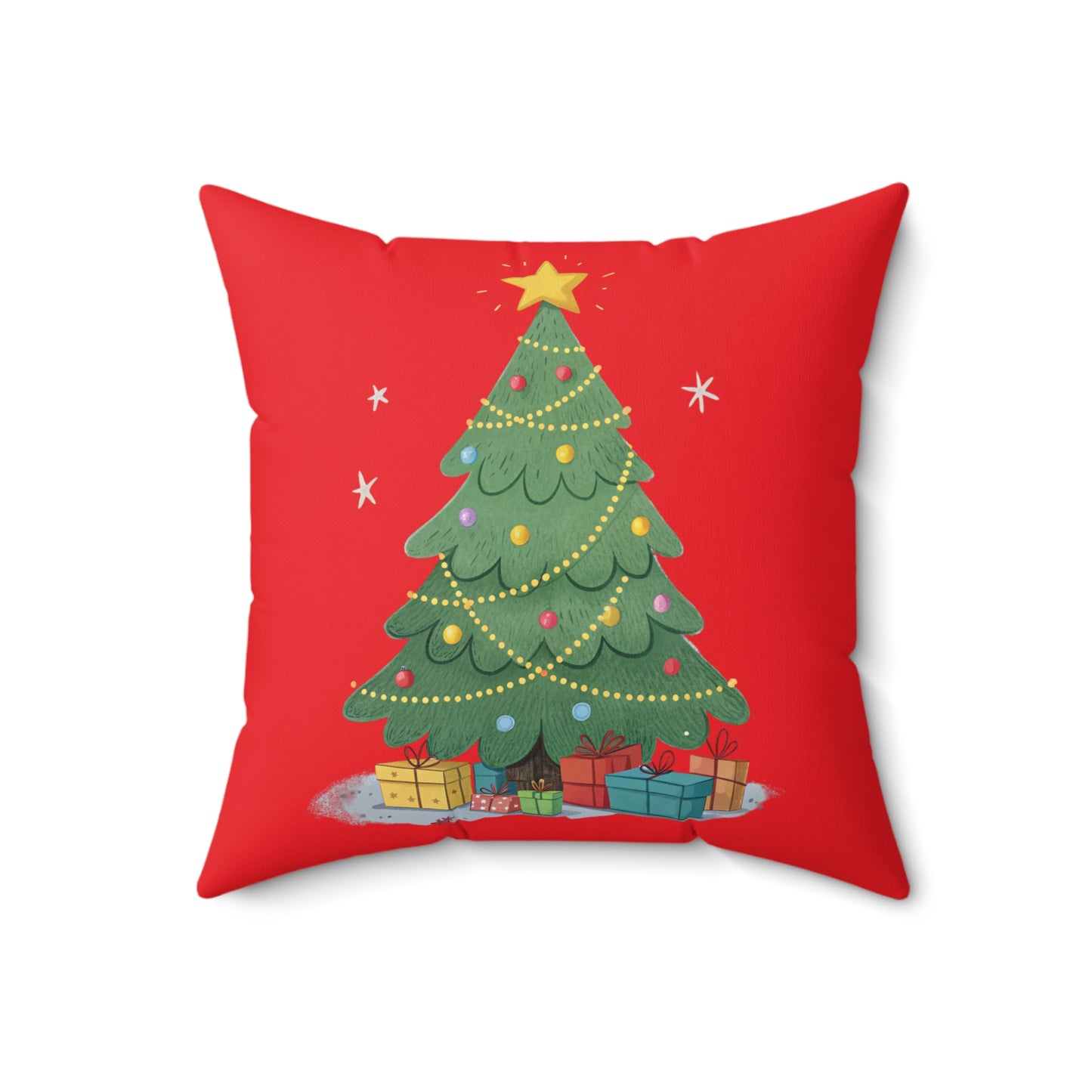 Spun Polyester Square Pillow