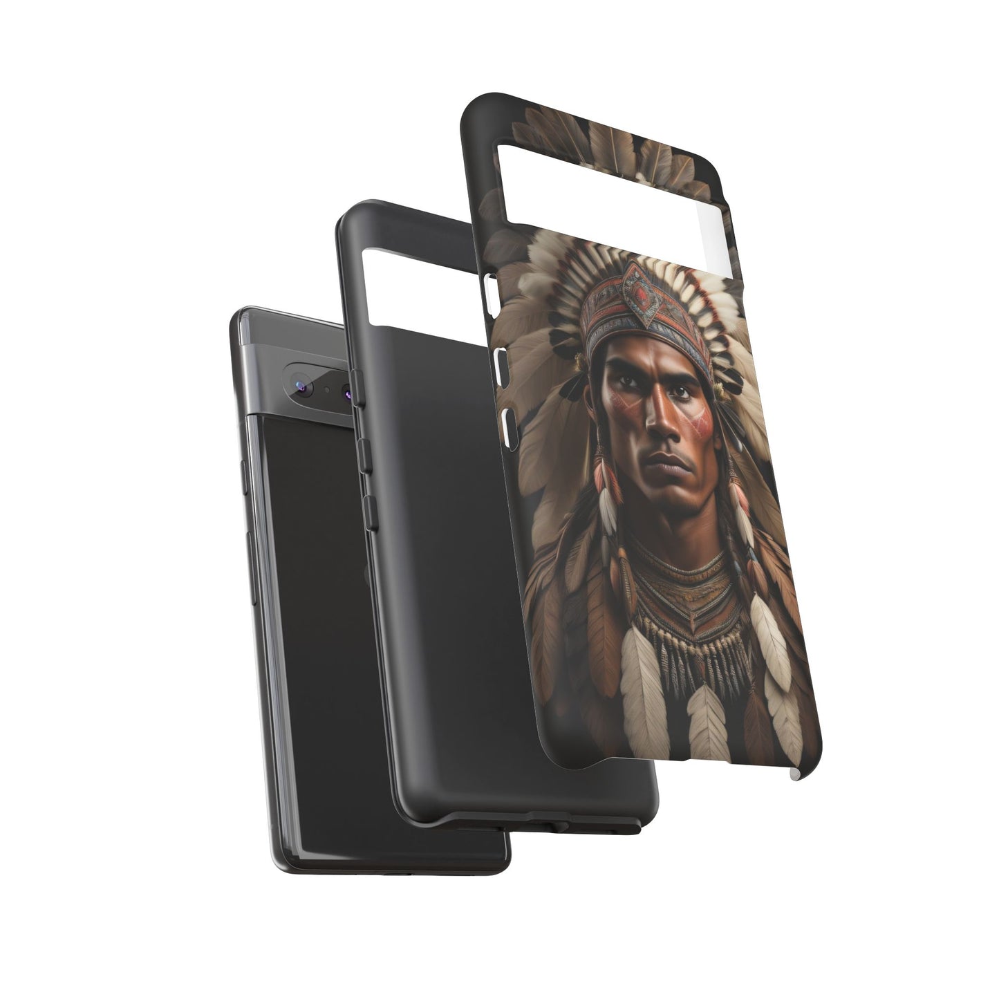 Native American Art Phone Case, Strong Culture Design, Unique Gift for Him or Her, Tough Cases, Customizable Protector, Tribal Style
