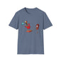 Whimsical Unisex Softstyle T-Shirt, Fun Graphic Tee
