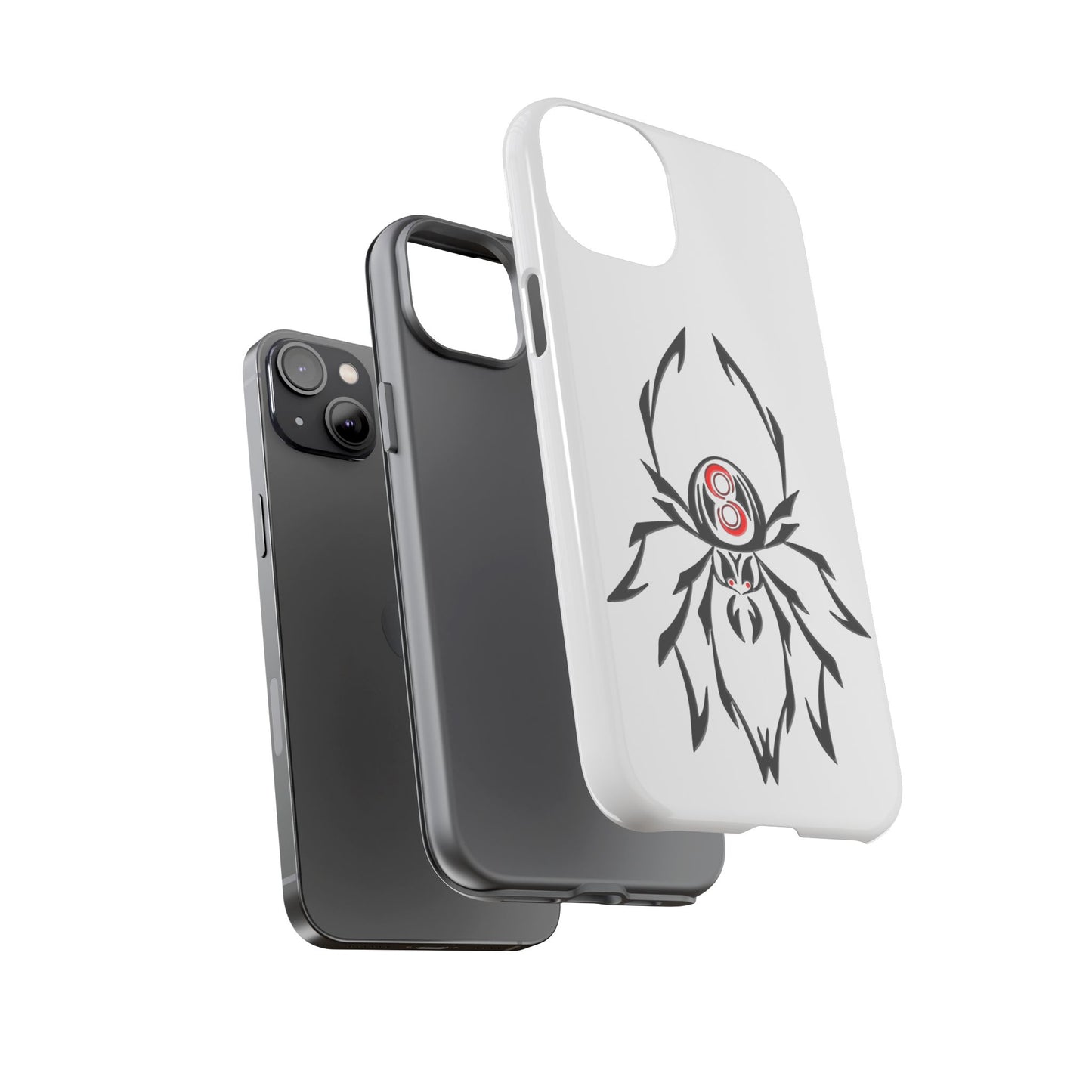 Spider Phone Case, Tough Cases, Stylish Accessory, Gift for Teens, Unique Design, Halloween Decor