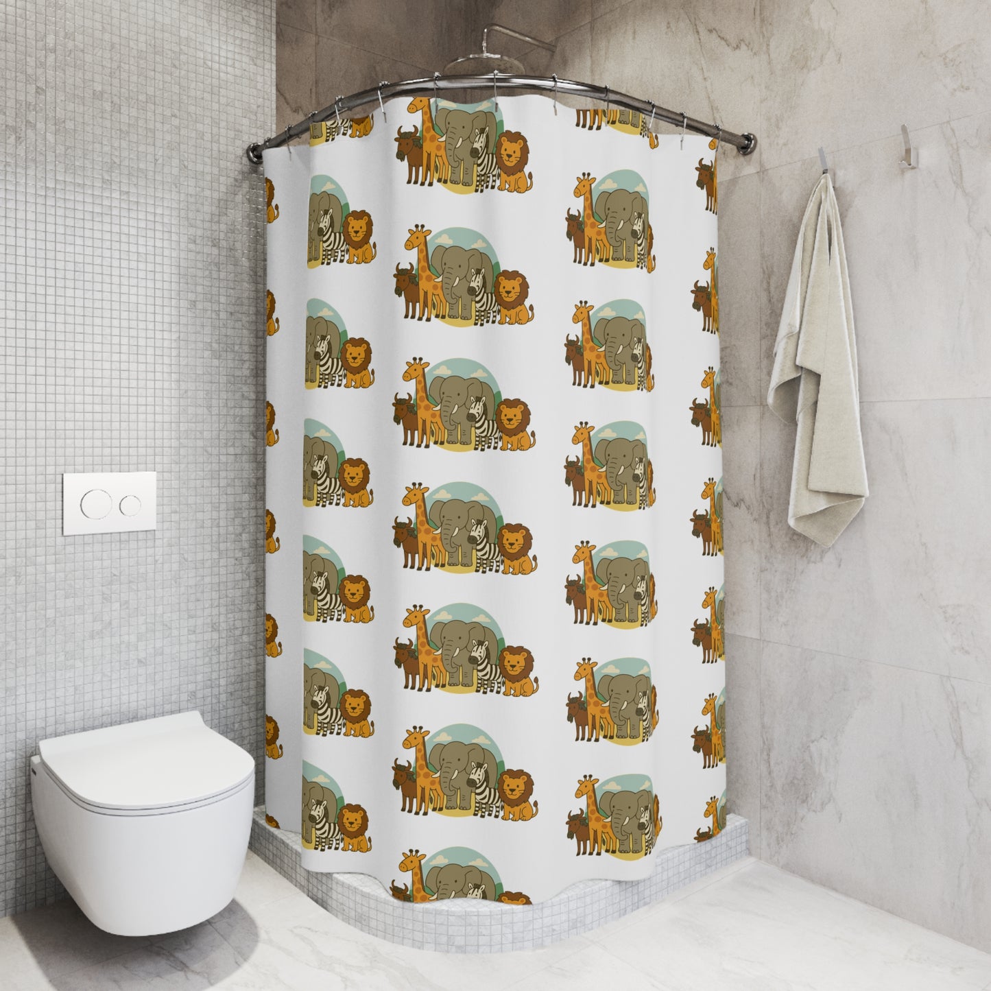 Shower Curtains lions
