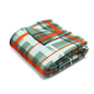 Cozy Plaid Arctic Fleece Blanket, Warm Throw for Winter, Holiday Gift, Home Decor, Outdoor Blanket, Soft Blanket