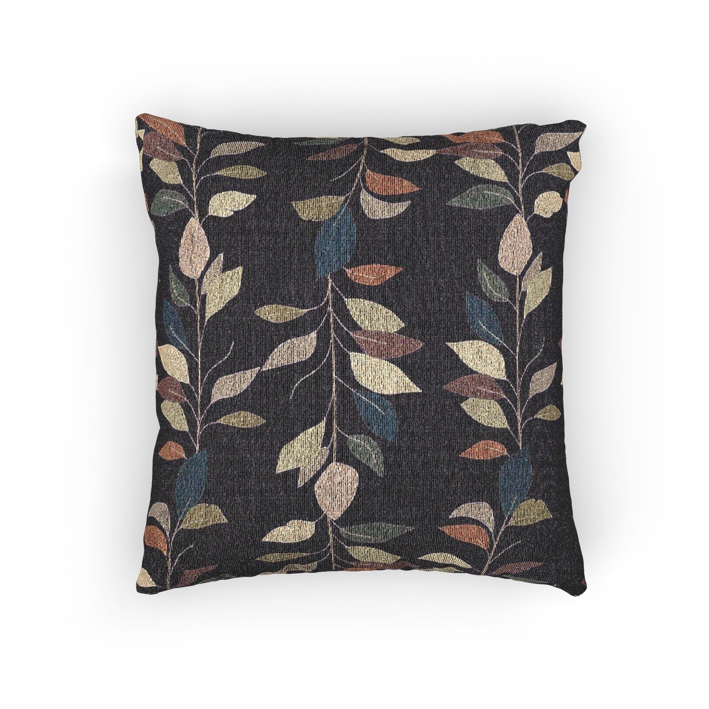 Nature-Inspired Woven Pillow, Cozy Autumn Decor, Boho Home Accent, Perfect Gift for Housewarming, Fall Celebration, Living Room