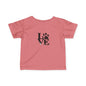 Cute Infant Love Tee, Baby Love Shirt, Toddler T-Shirt, Pet Lover Gift, Baby Shower Gift, Kids Graphic Tee
