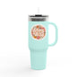Stay Wild Floral 40oz Insulated Travel Mug