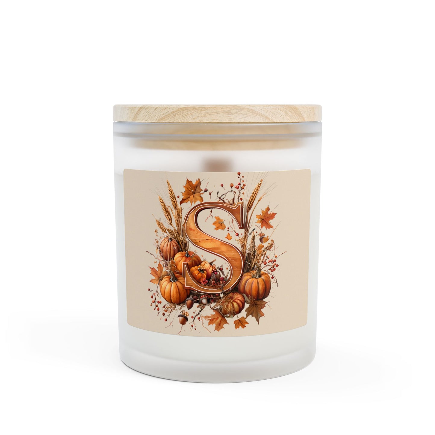 Frosted Glass Candle, 11oz