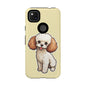 Cute Dog Phone Case, Pet Lover Gift, Custom Phone Cover, Cartoon Dog Case, Durable Phone Accessory