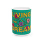 Living the Dream Ceramic Mug - Cozy Coffee Cup for Dreamers, Inspirational Gift, Tea Lover's Delight, Motivational Drinkware, Home & [...]