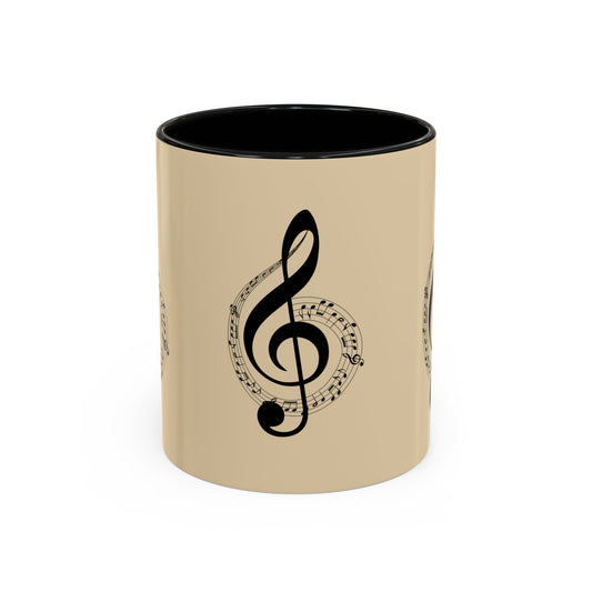 Musical Notes Coffee Mug - Perfect Gift for Music Lovers