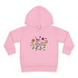 Toddler Fleece Hoodie - 'Be Kind' Floral Design, Cozy Kids Pullover, Cute Gift for Toddlers, Everyday Wear, Spring Outfit