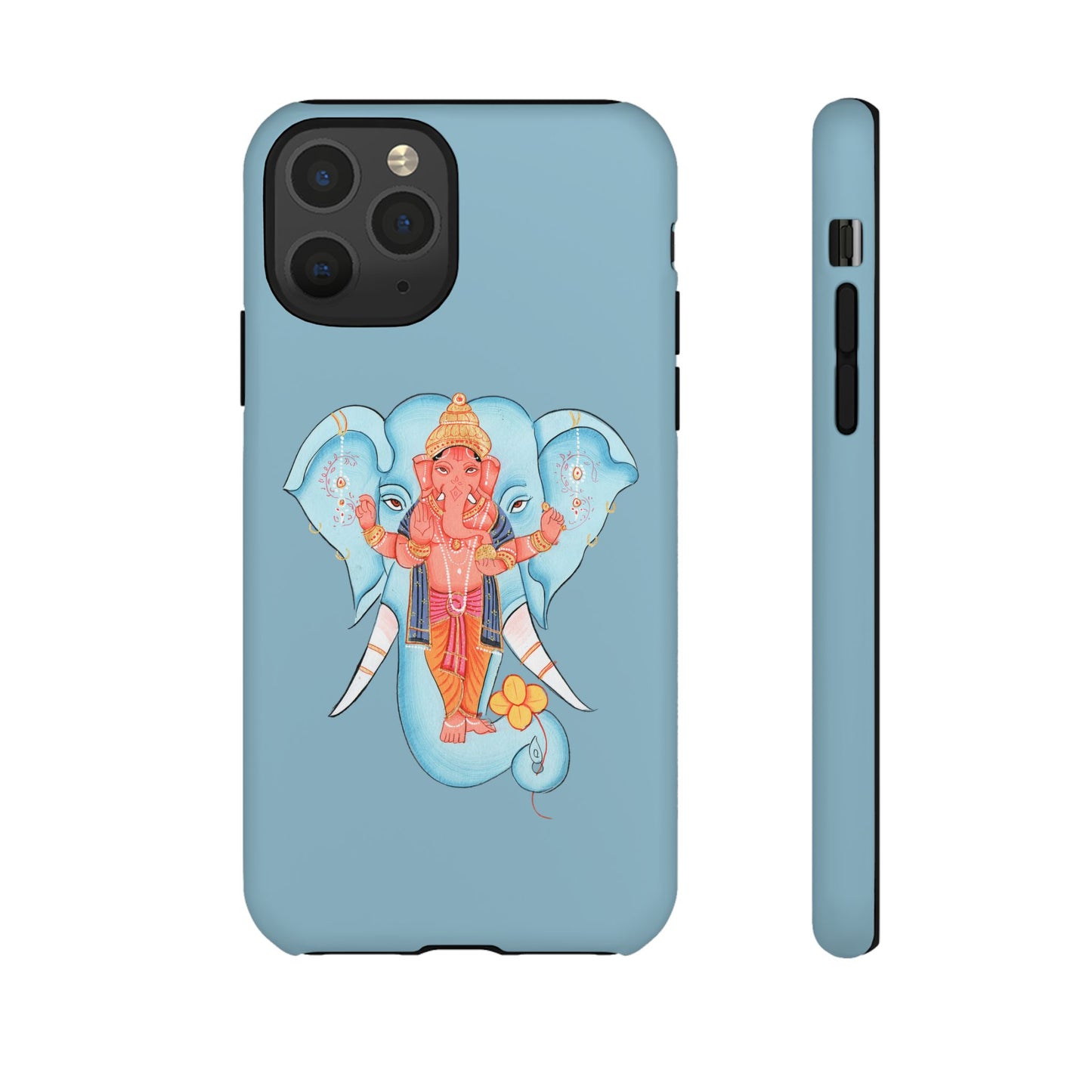 Tough Cases: Ganesh-Inspired Phone Case, Bohemian Phone Cover, Hindu Art Accessory, Festival Gift, Protective Phone Shell