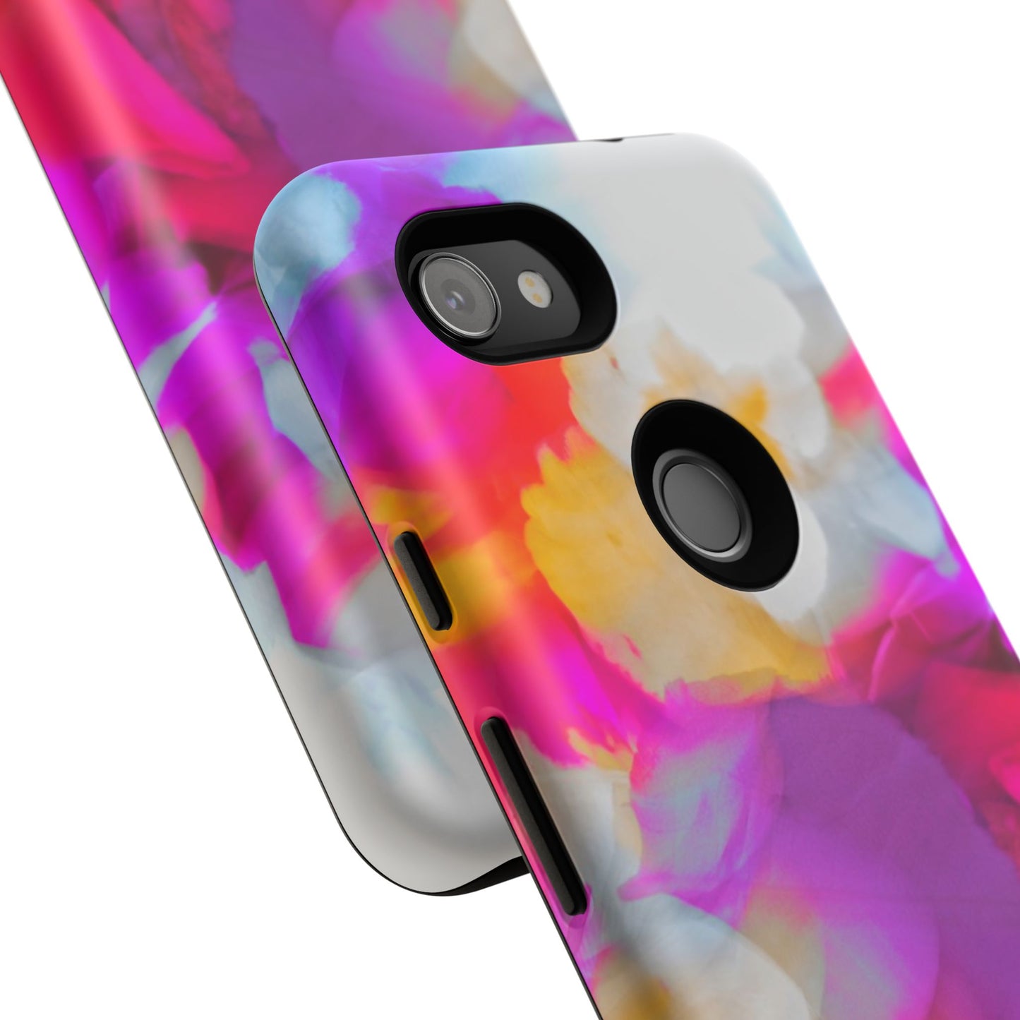 Floral Phone Case: Stylish Art for Your Device, Tough Cases, Gift for Her, Flower Print, Trendy Accessories, Phone Protection