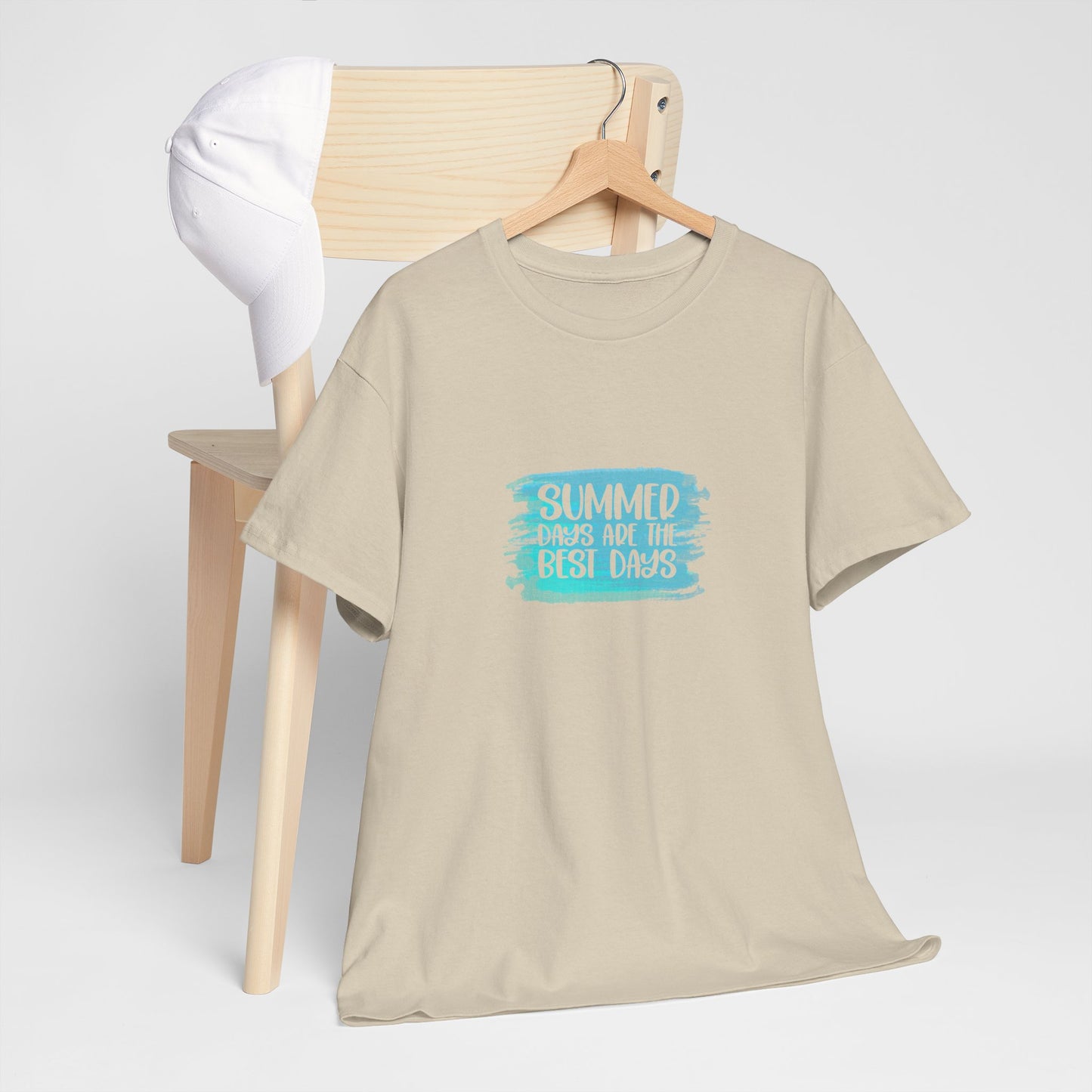 Summer Vibes Unisex Tee, Casual Summer Shirt, Gift for Friends, Beachwear, Relaxed Fit T-Shirt, Graphic Tee, Summer Moments #bestdays