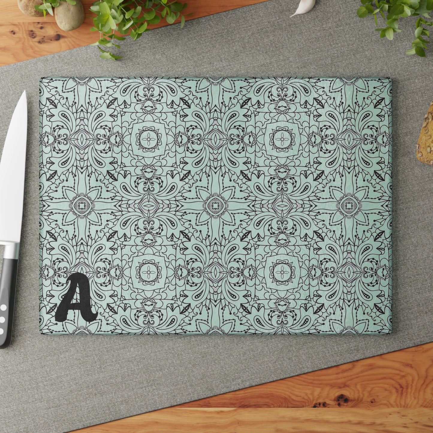 Elegant Glass Cutting Board - Chic Kitchen Decor, Unique Gift for Home Chefs, Wedding Present, Holiday Cooking, Stylish Kitchen Accessory