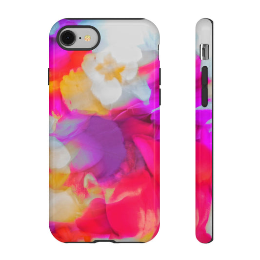 Floral Phone Case: Stylish Art for Your Device, Tough Cases, Gift for Her, Flower Print, Trendy Accessories, Phone Protection