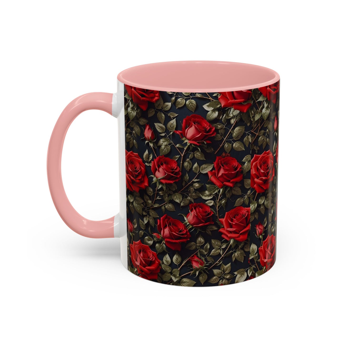 Elegant Floral Accent Coffee Mug - Perfect for Garden Lovers, Home Decor, Gift for Her, Tea Lovers, Mother's Day