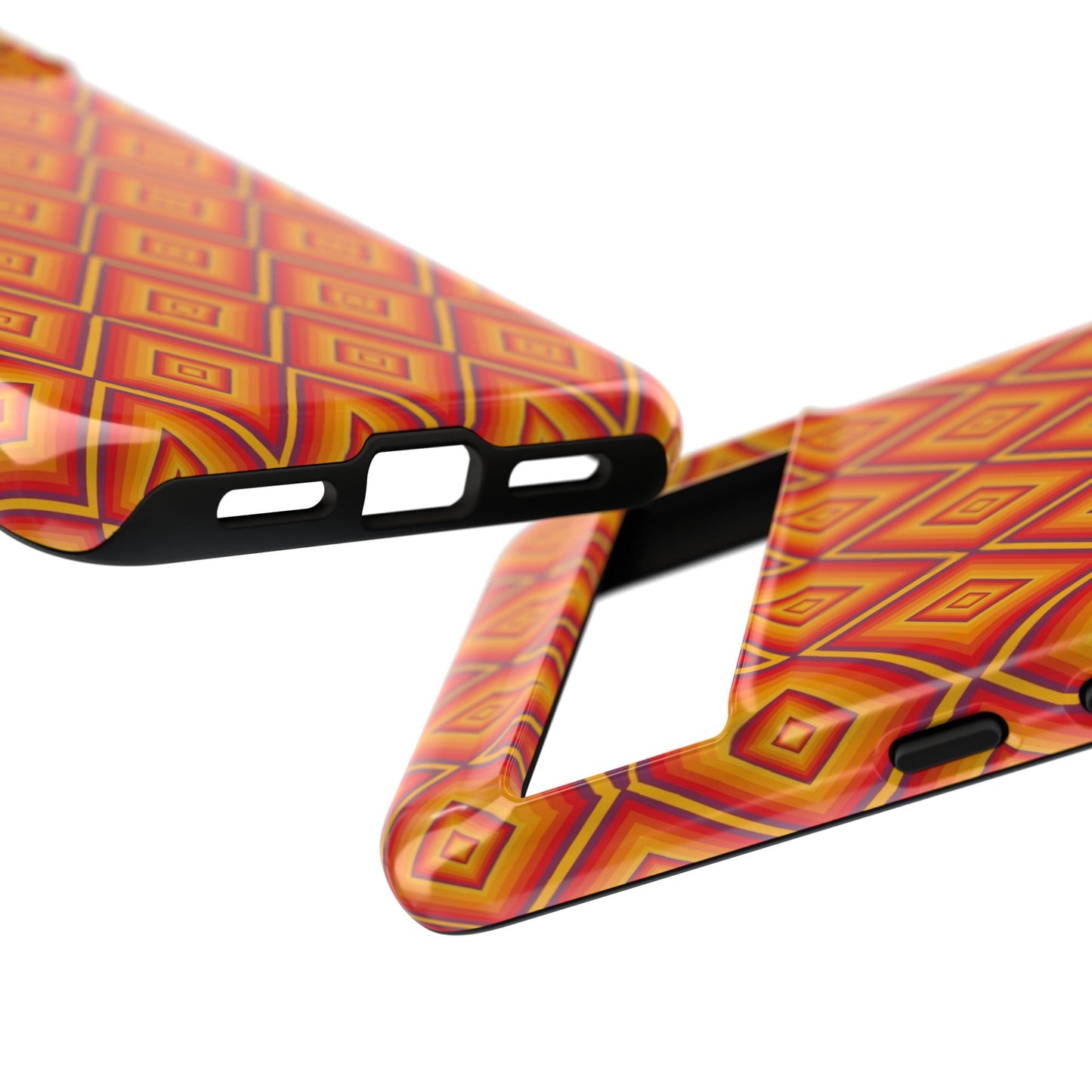 Geometric Phone Case, Tough Cases for Protection, Stylish Smartphone Cover, Vibrant Patterned Phone Accessory, Unique Gift Idea, [...]