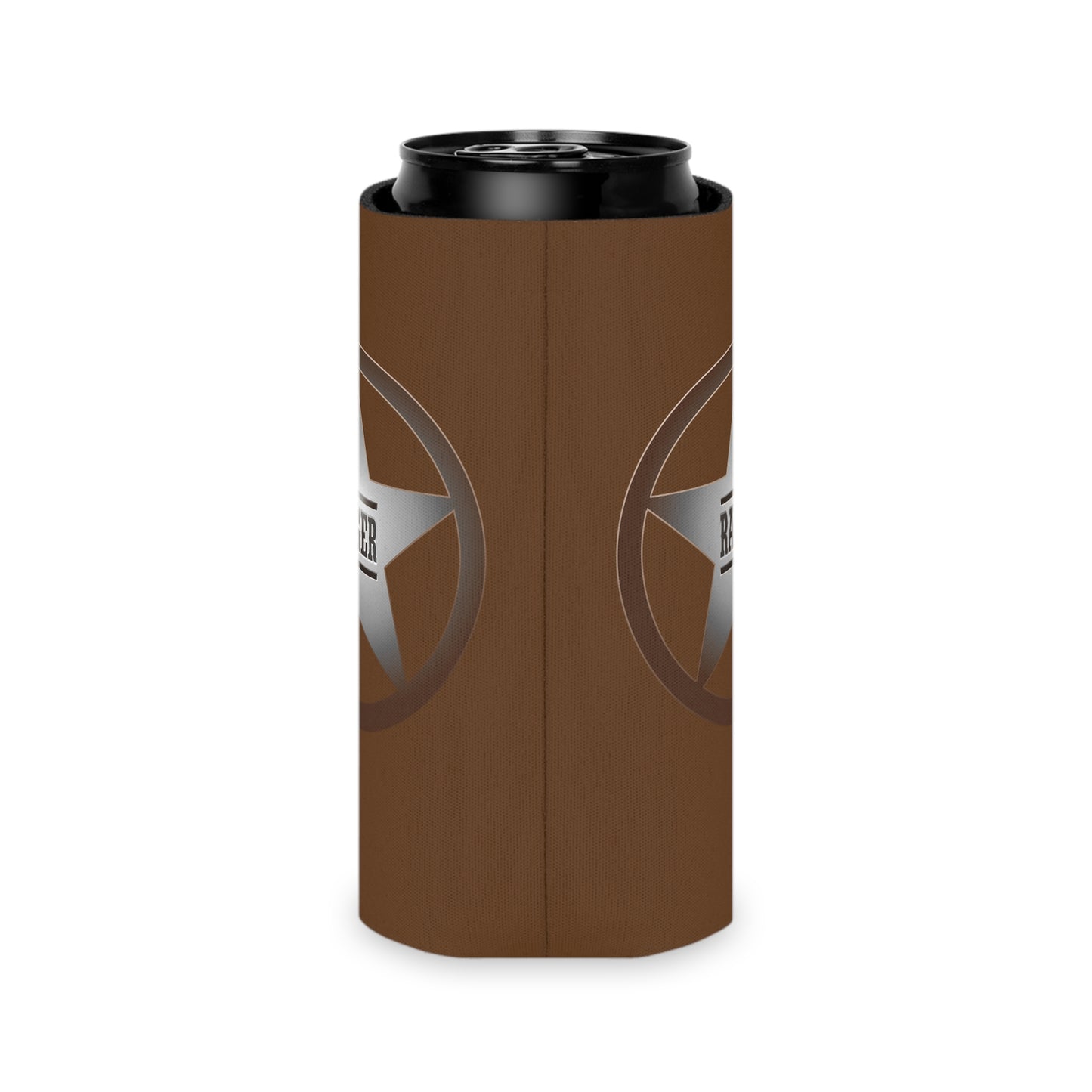 Rustic Ranger Can Cooler – Vintage Style Drink Holder, Perfect for Parties, BBQs, Camping, and Outdoor Adventures