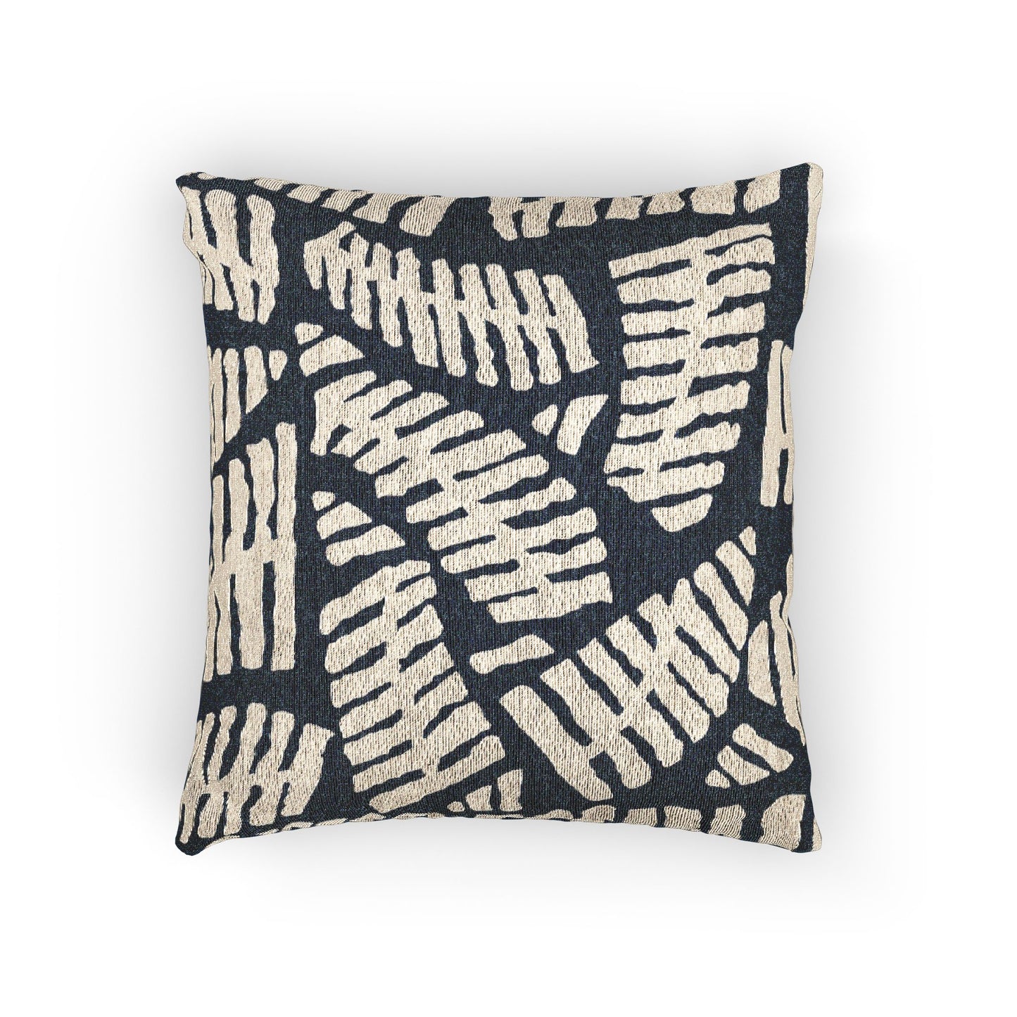 Bohemian Woven Pillow, Textured Home Decor, Boho Chic Cushion, Woven Throw Pillow, Coastal Living Accent, Natural Fabric Pillow