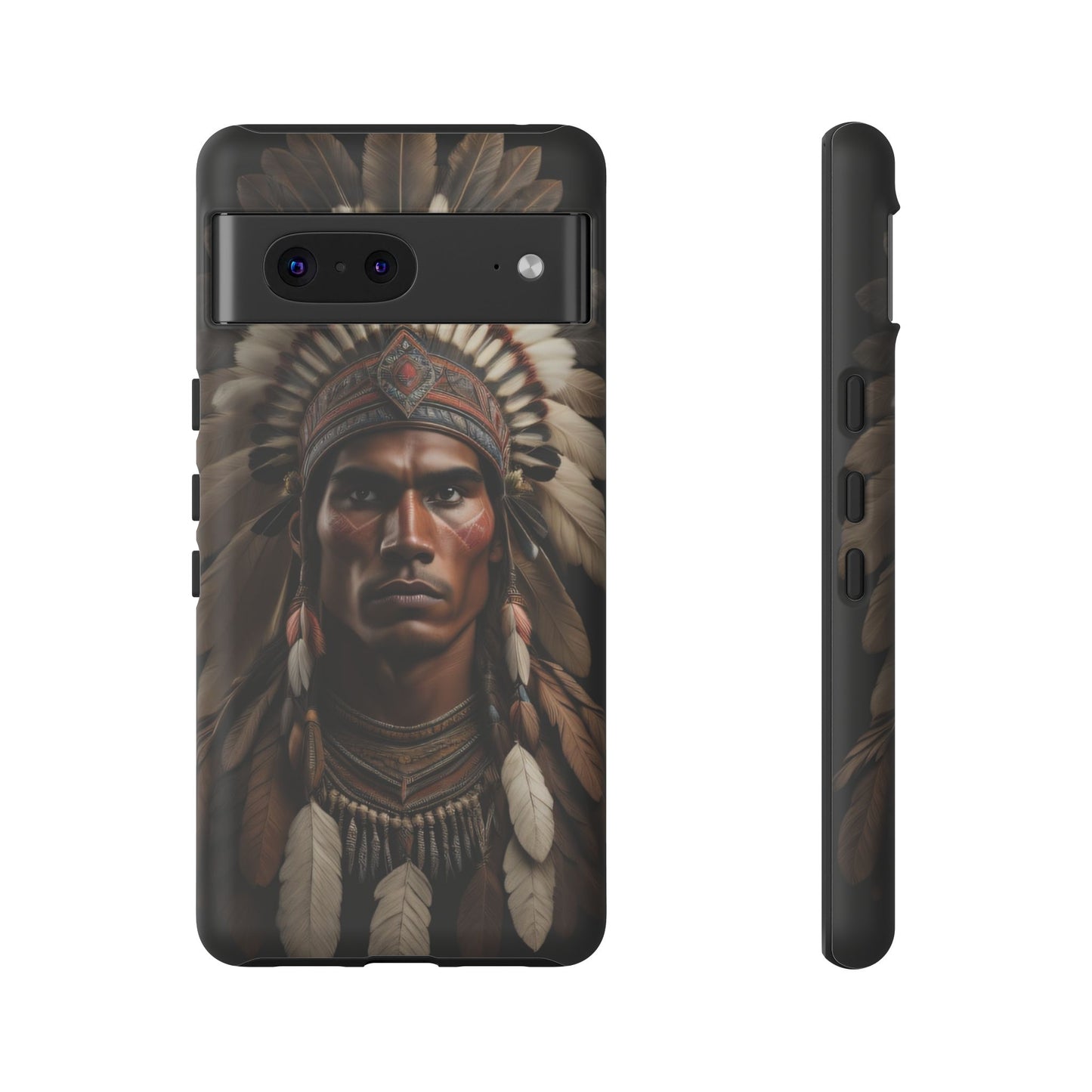 Native American Art Phone Case, Strong Culture Design, Unique Gift for Him or Her, Tough Cases, Customizable Protector, Tribal Style