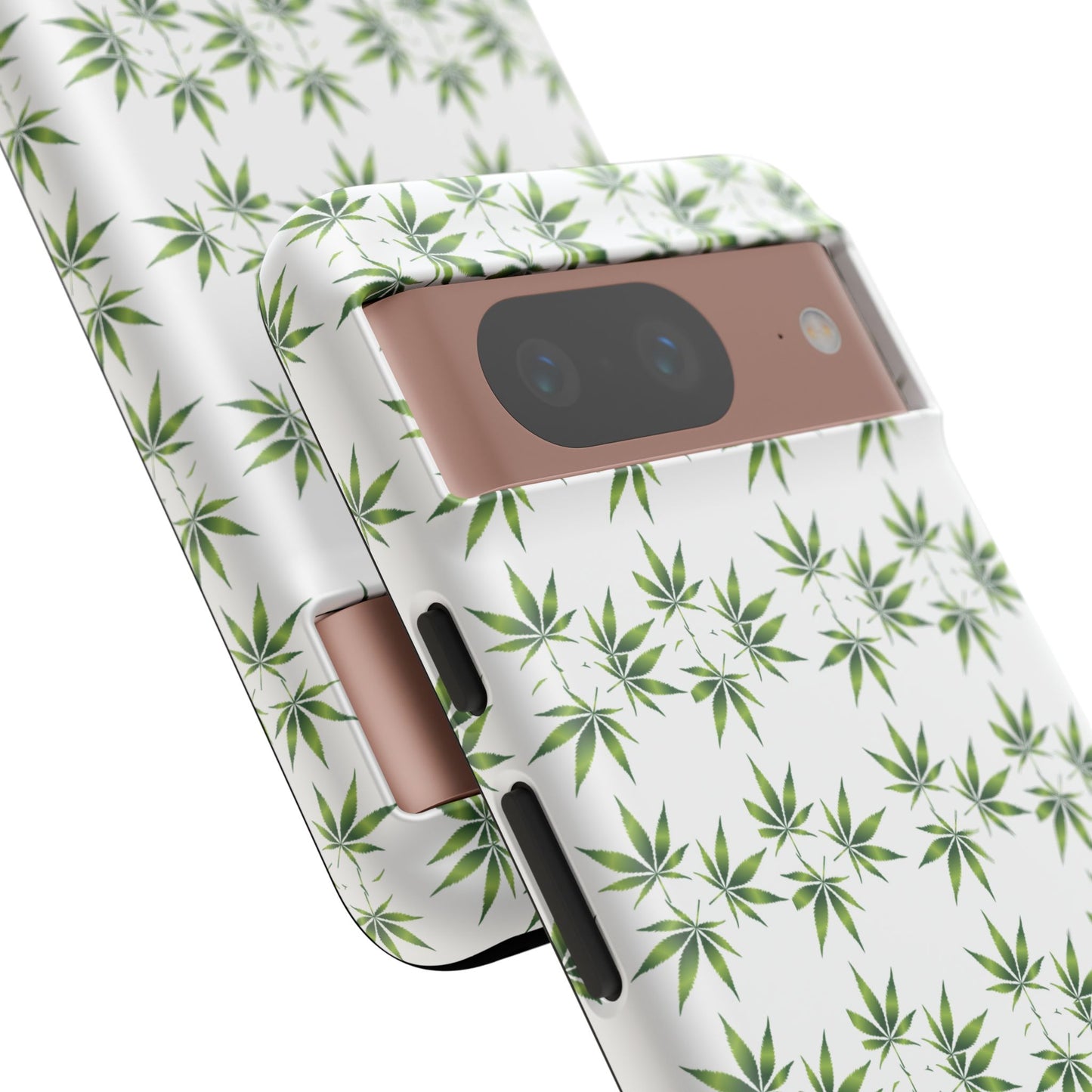 Stylish Phone Case with Cannabis Leaf Design, Durable Phone Cover, Gift for Stoner Friends, Unique Phone Accessory, Nature-Inspired Design