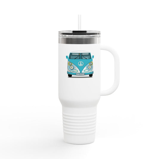 Peaceful Vibes Insulated Travel Mug | 40oz Adventure Companion | Summer Road Trips, Picnics, Beach Days, Eco-Friendly Gift, Travel [...]