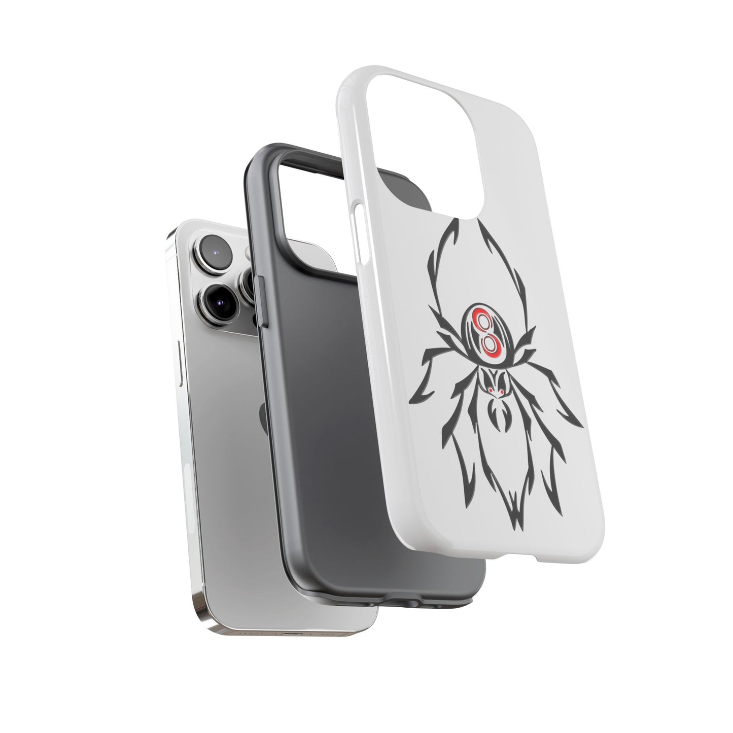 Spider Phone Case, Tough Cases, Stylish Accessory, Gift for Teens, Unique Design, Halloween Decor