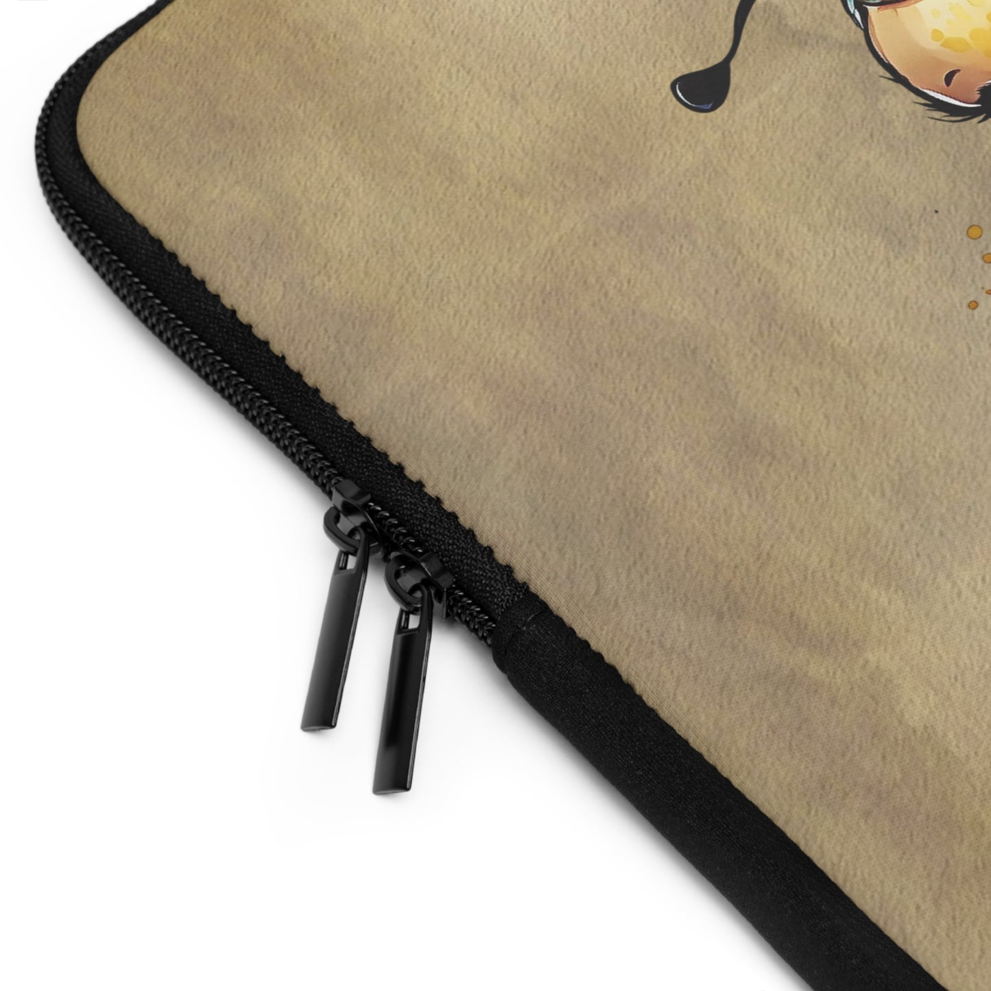 Cute Bee Laptop Sleeve, Laptop Case for Students, Creative Gadget Cover, Unique Gift for Nature Lovers, Floral Tech Accessory