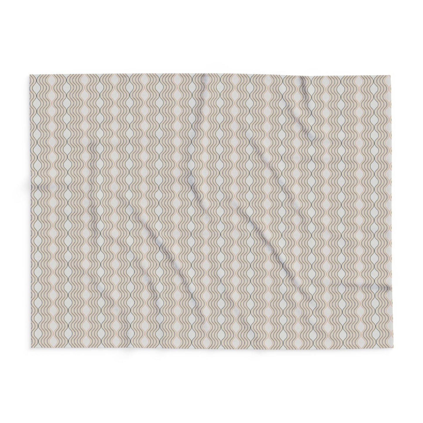 Cozy Arctic Fleece Blanket for Home, Soft Throw Blanket for Relaxation, Modern Decor, Gift for Winter Holidays, Comfortable Couch Cover