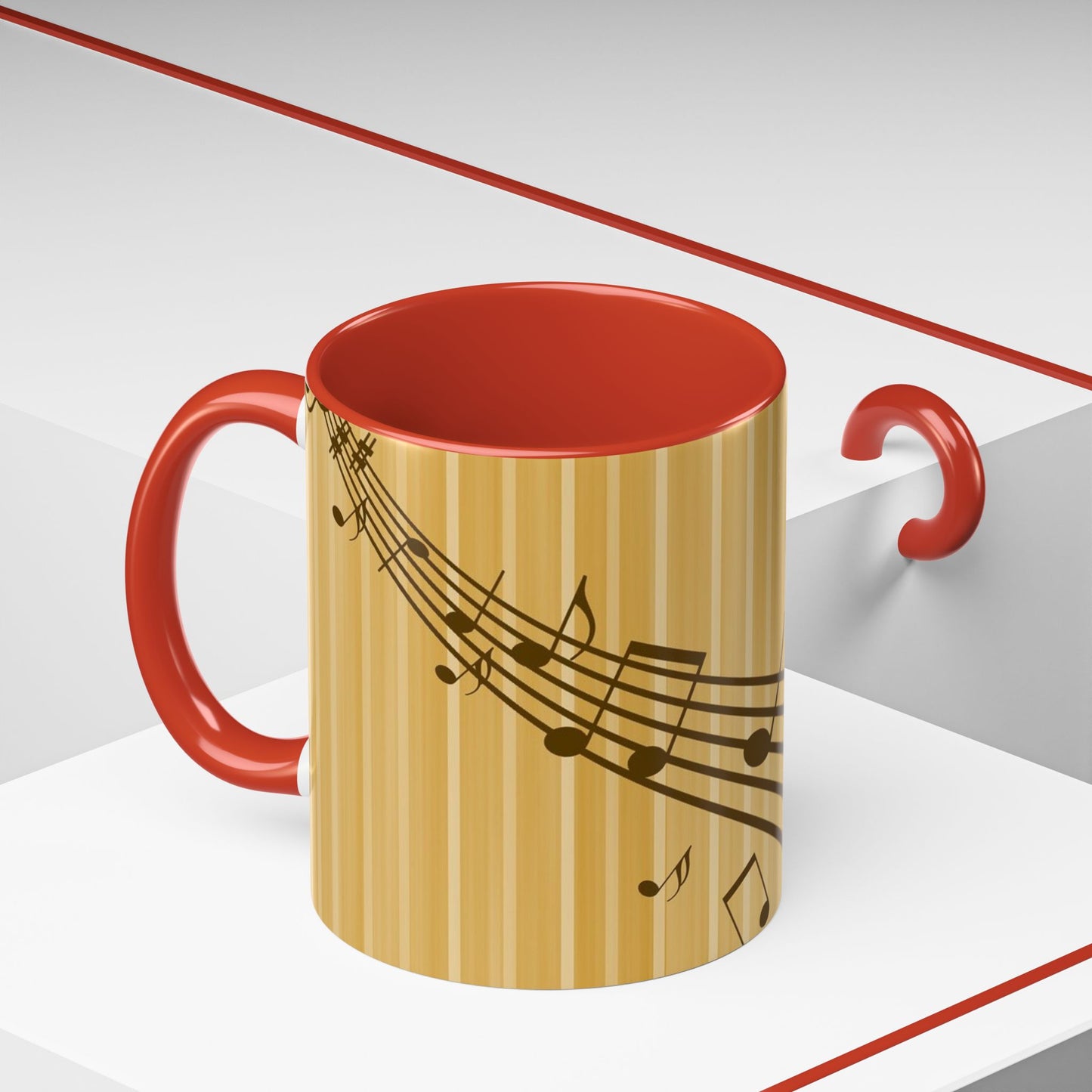 Musical Note Coffee Mug - Perfect Gift for Musicians, Coffee Lovers, Music Teachers, Birthdays, Housewarming