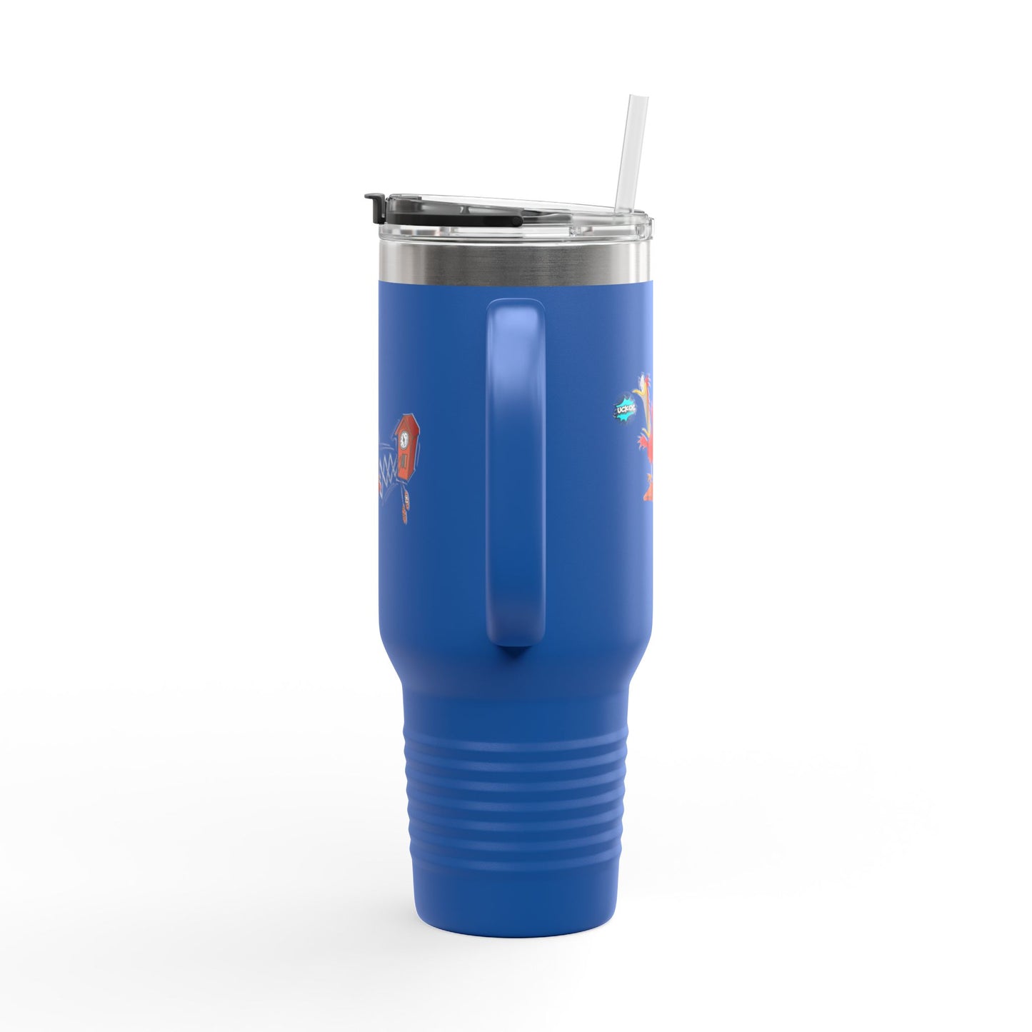 Whimsical Insulated Travel Mug | Perfect for Road Trips, Camping, Outdoor Adventures, Gifts for Coffee Lovers, Personalized Travel Cups
