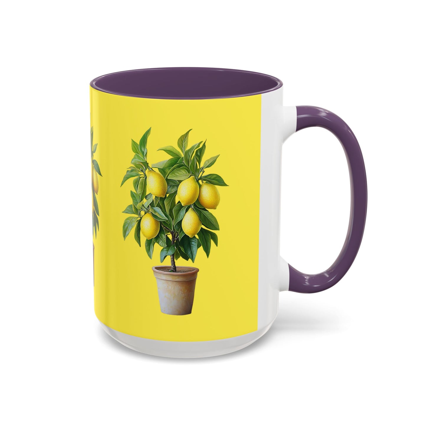 Lemon Tree Accent Coffee Mug - Cheerful Gift for Garden Lovers, Unique Kitchen Decor, Spring Celebration, Housewarming Present, [...]