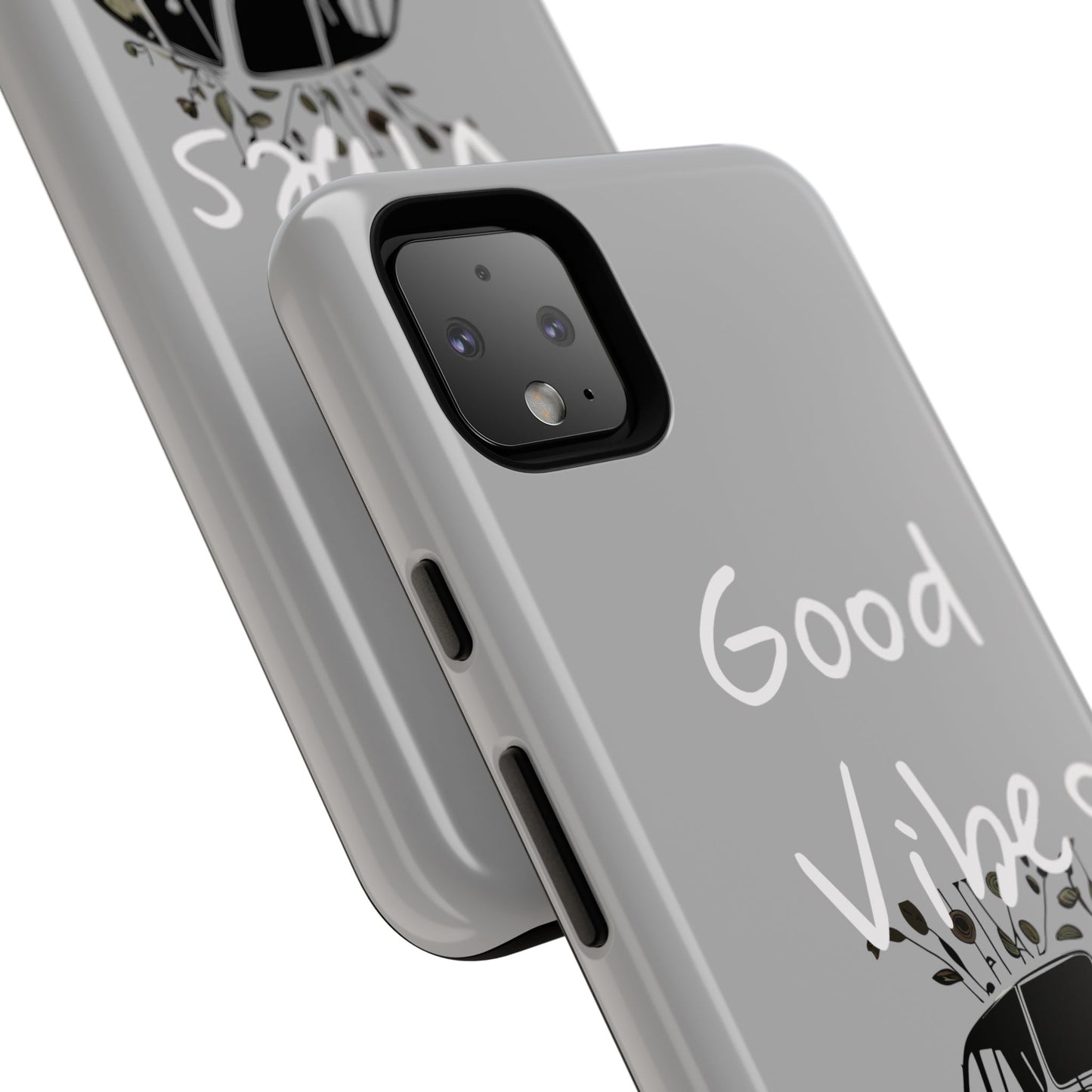 Floral Phone Case | Good Vibes, Phone Accessories, Gift for Her, Trendy Tech, Summer Vibes, Birthday Gift