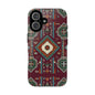 Tribal Pattern Phone Case - Boho Chic, Tough Durable Cover, Stylish Tech Accessory, Gift for Him/Her, Festival Essentials