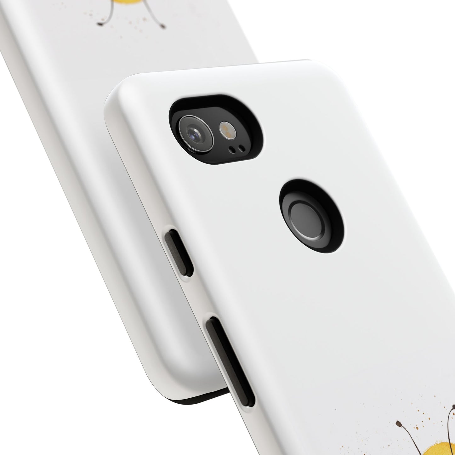 Bee Phone Case, Cute Bee Design, Tough Phone Cover, Gift for Nature Lovers, Floral Bee Mobile Case, Bee-themed Accessory