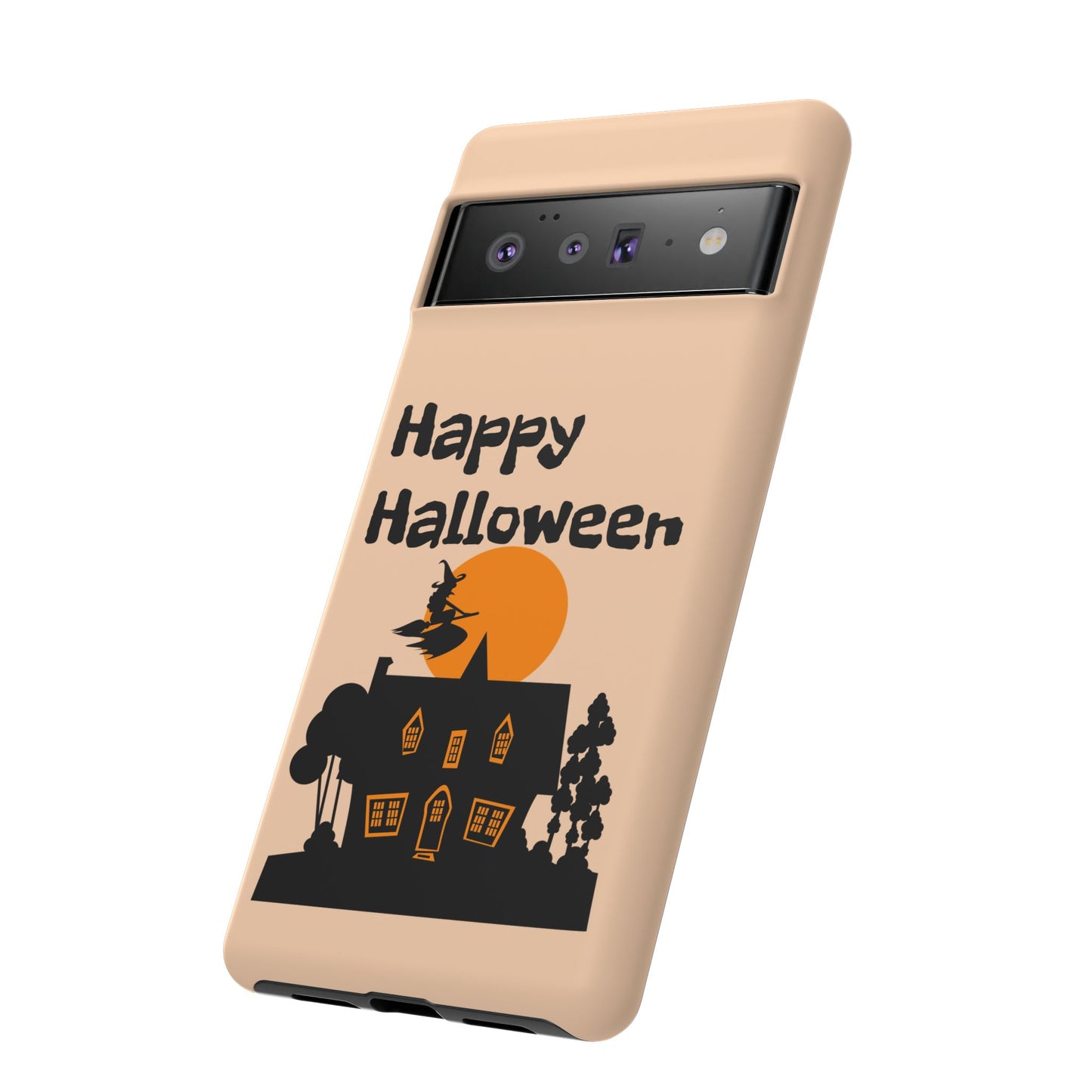 Halloween Phone Case, Spooky Mobile Cover, Tough Case for Phone, Witch Design, Fall Decor, Unique Gift for Halloween