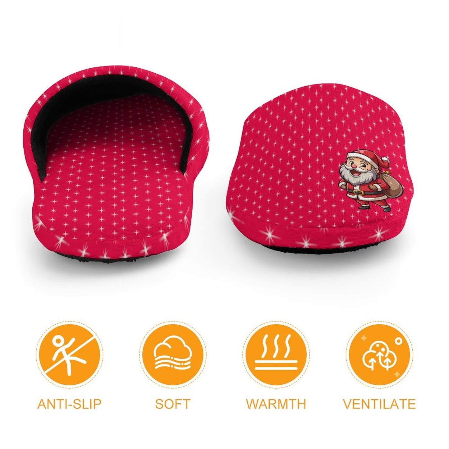 Flannel Children's Cotton Slippers